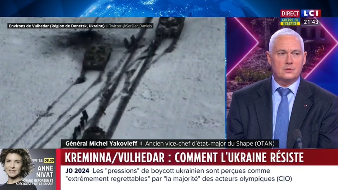 Les propos de ce général otanien sur la guerre en Ukraine jettent un froid sur le plateau de LCI !