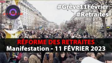 Manifestation contre la Réforme des Retraites Direct Paris