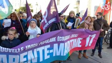 Manifestation du 11 février à Rochefort : non à la réforme des retraites sur un air d’Alpha Blondy