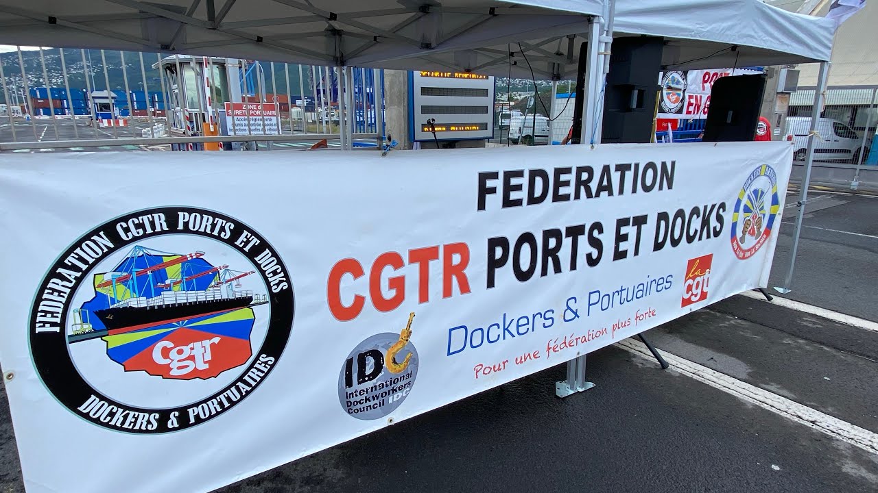 Au Port, grève des Dockers 7mars 2023