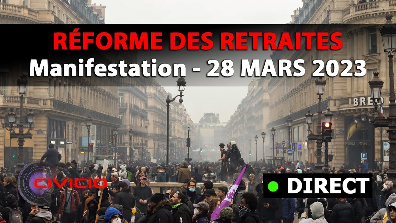 Retraite Mobilisation En Direct Paris