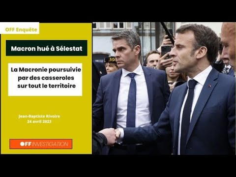 Macron hué à Sélestat