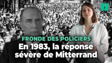 Fronde des policiers : quand François Mitterrand limogeait le directeur général de la police en 1983