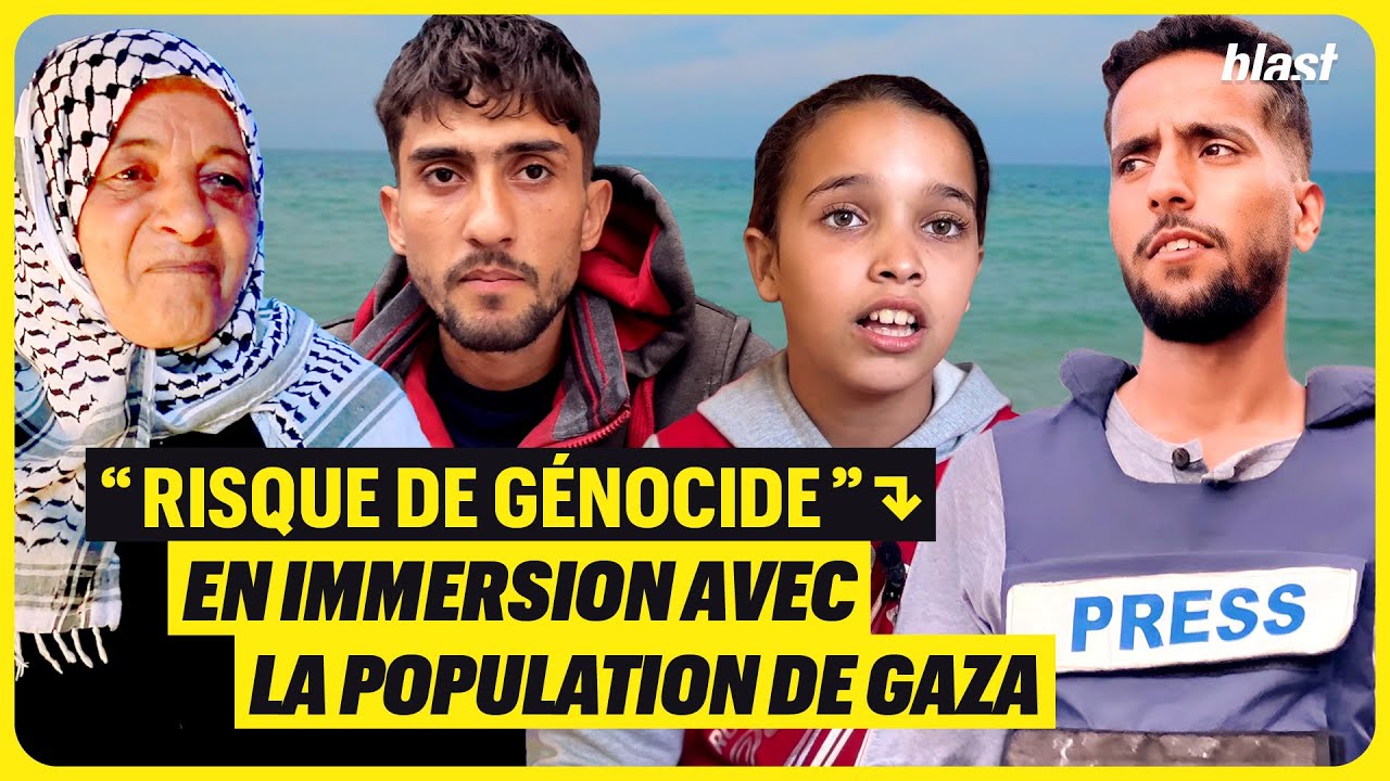 “RISQUE DE GÉNOCIDE” : EN IMMERSION AVEC LA POPULATION DE GAZA