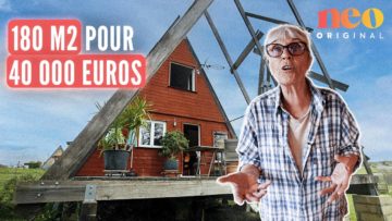 Elizabeth a construit sa maison en A pour 40 000 euros