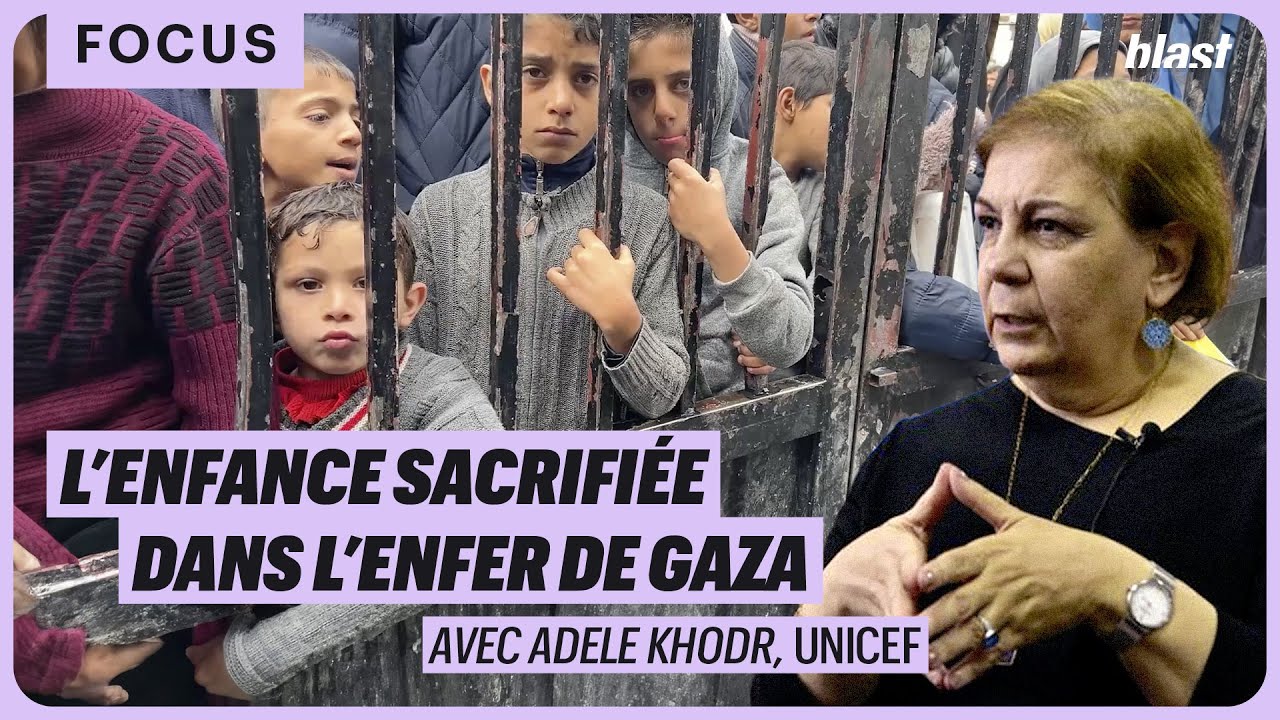 L’ENFANCE SACRIFIÉE DANS L’ENFER DE GAZA