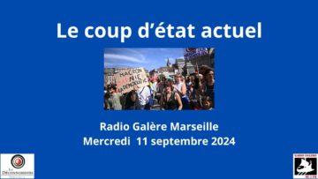 Le coup d’État actuel