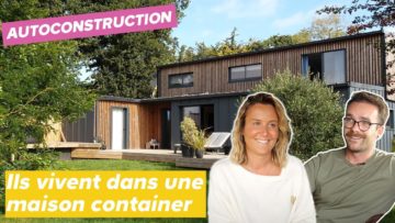 Avec six containers, il a construit sa maison de rêve