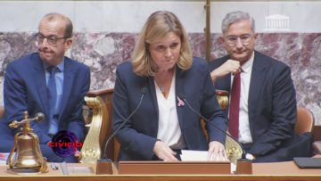 FR 0:12 / 10:56 Braun Pivet attaque son propre camp règlement de compte à l’assemblée