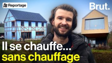 Il a construit une maison de 240 m² sans chauffage… et une autre en paille aussi performante !