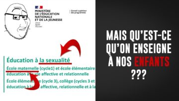 Mais qu’est-ce qu’on enseigne à nos enfants ???