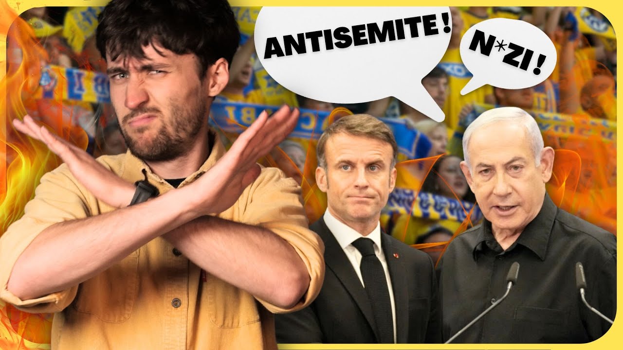 AMSTERDAM : RETOUR sur un CAS D’ÉCOLE de PROPAGANDE ! 🇮🇱 (Foot, Hooligan, Macron…)