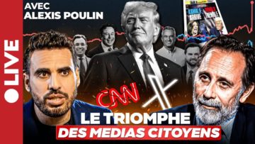 CNN s’effondre et le journalisme citoyen explose! | Idriss Aberkane reçoit Alexis Poulin