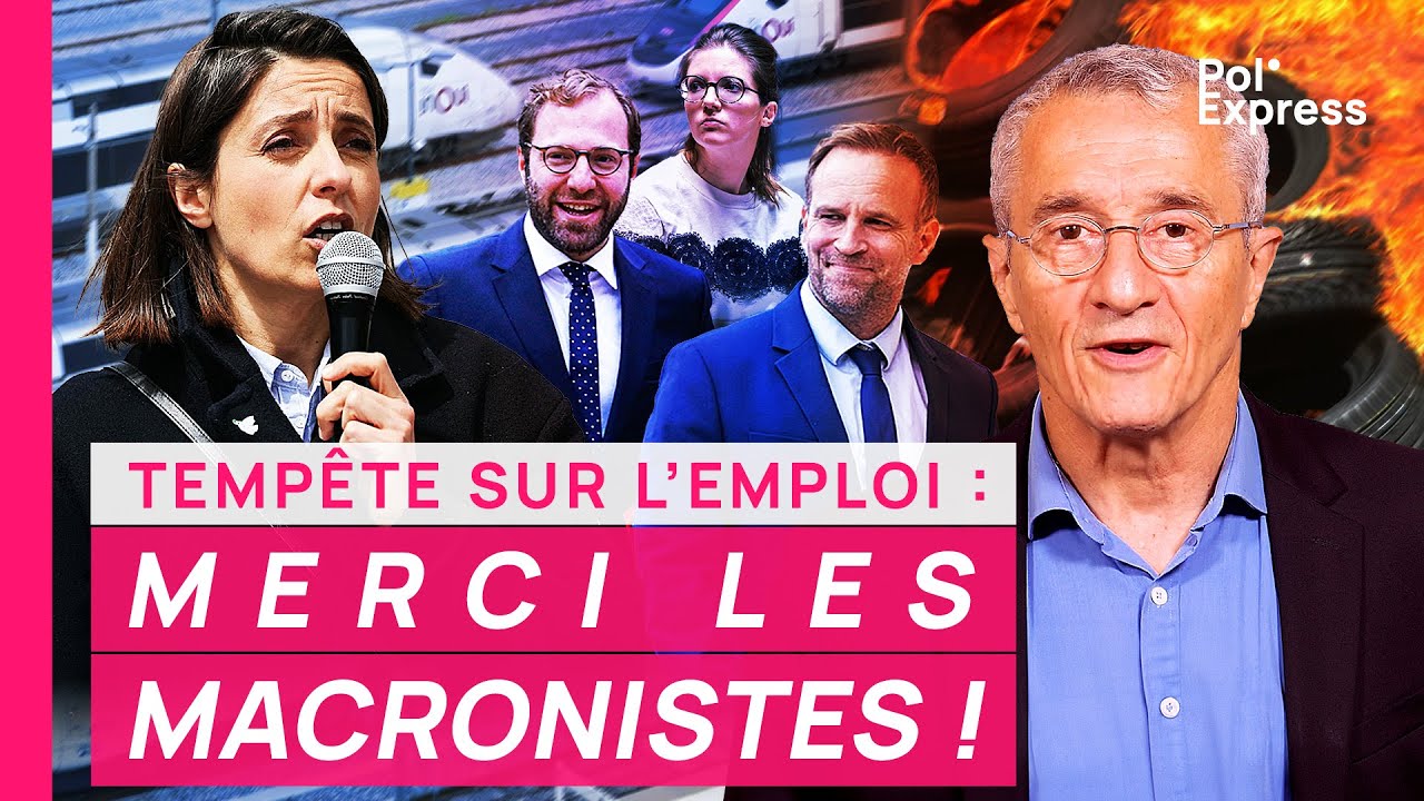 Tempête sur l’emploi : MERCI LES MACRONISTES pour cette brillante réussite !