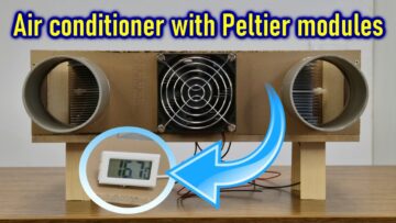 DIY Air Conditioner avec des modules Peltier