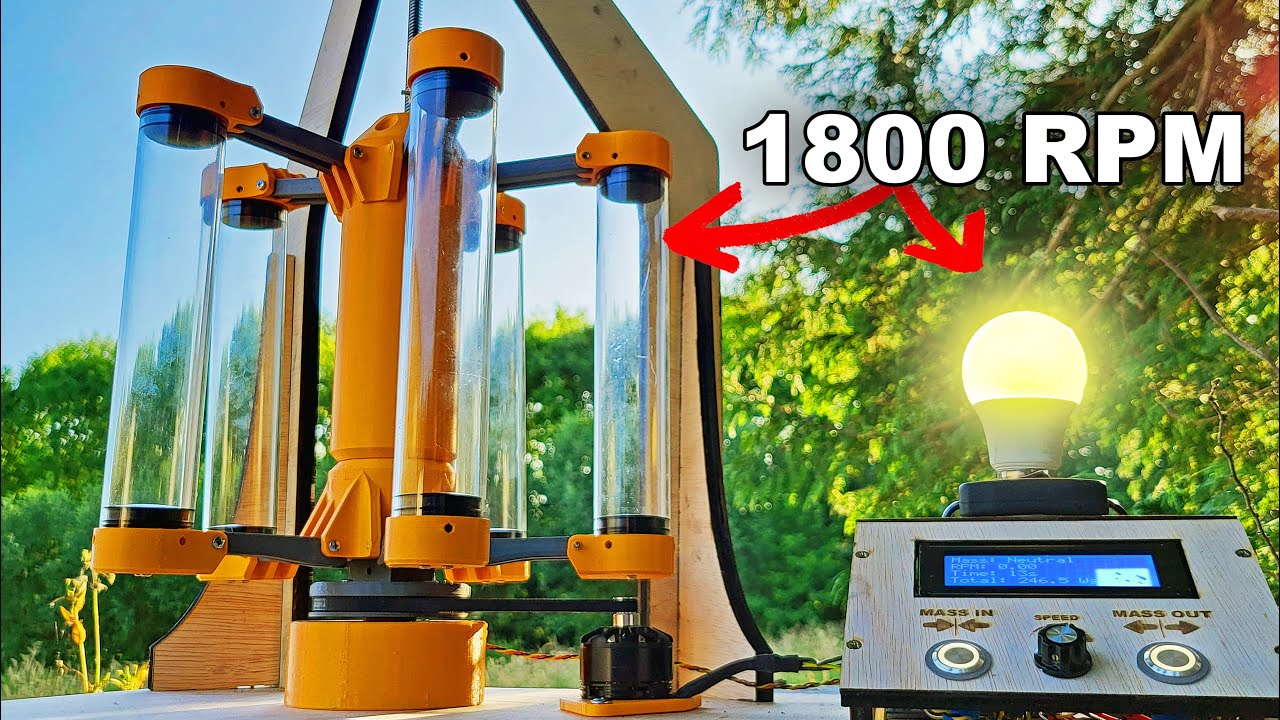 J’ai construit une batterie qui fait tourner l’eau pour stocker de l’énergie