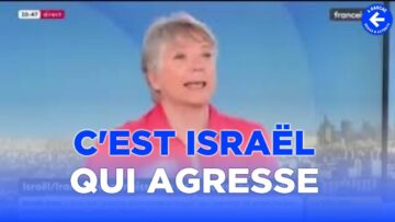 Magistrale. Elle atomise le plateau sur le droit de se défendre de Israël – Catherine Tricot