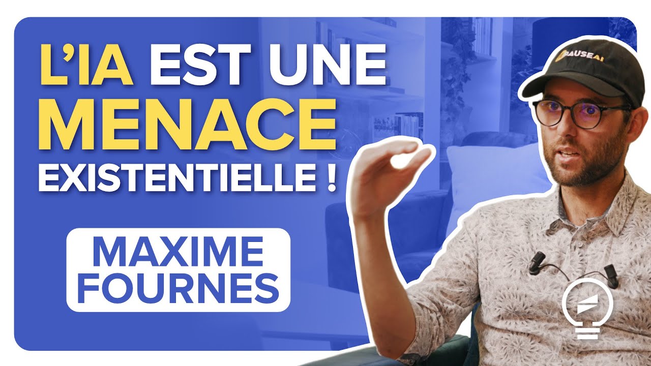 L’IA NOUS ÉCHAPPE : cybersécurité, finance, travail, armée, tout sera impacté ! – Maxime Fournes