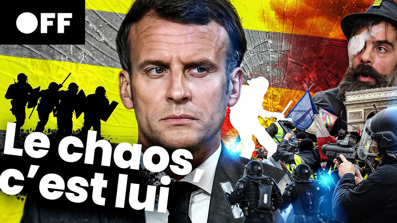 Gilets jaunes : comment Macron avait ORGANISÉ le chaos