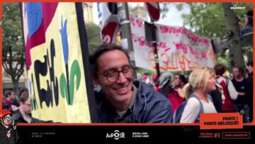 Paris! Paris Bloqué! Paris blioqué par son peuple! En direct