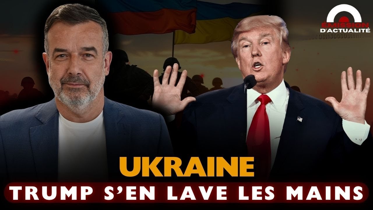 UKRAINE : TRUMP S’EN LAVE LES MAINS