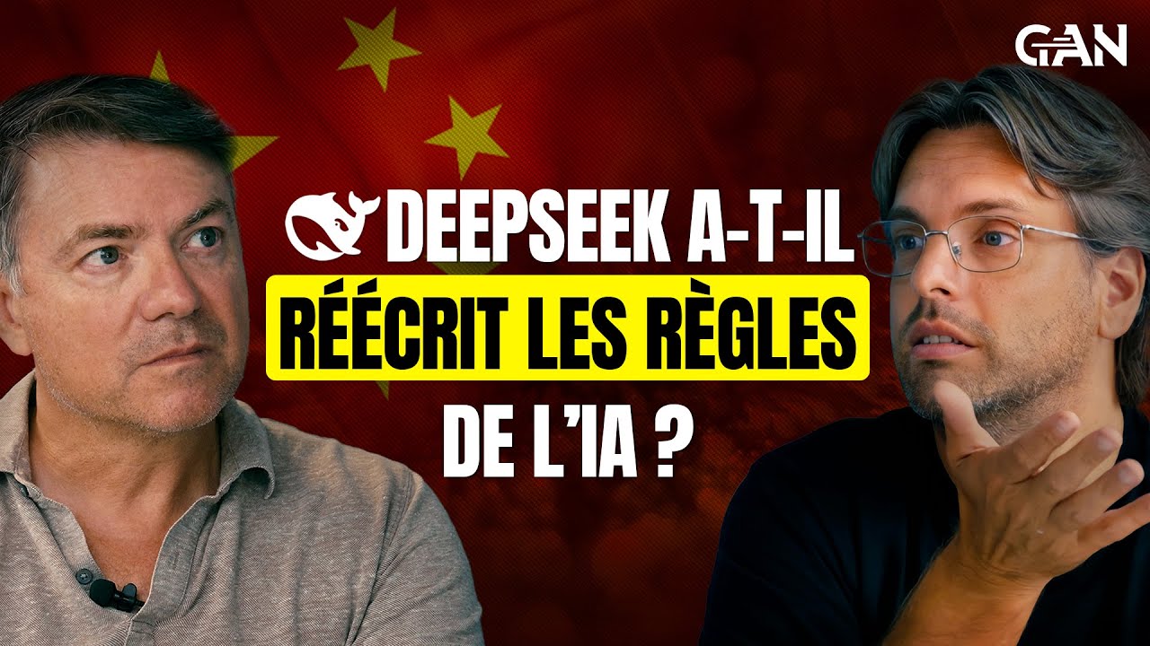 DeepSeek : la Chine réécrit-elle les règles de l’IA ? | Avec David Gurlé