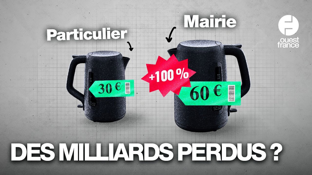 Pourquoi votre mairie paye cette bouilloire deux fois plus cher que vous ? ENQUÊTE