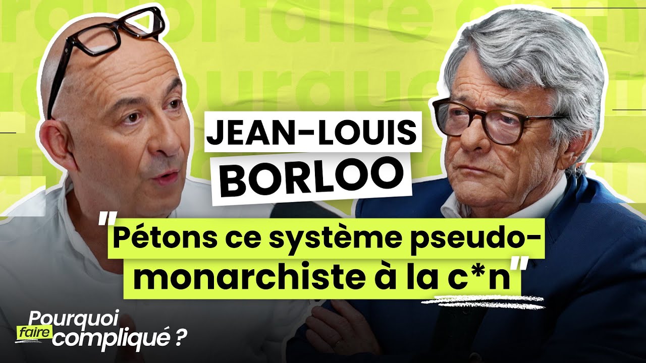 François Lenglet x Jean-Louis Borloo : discussion sans filtre