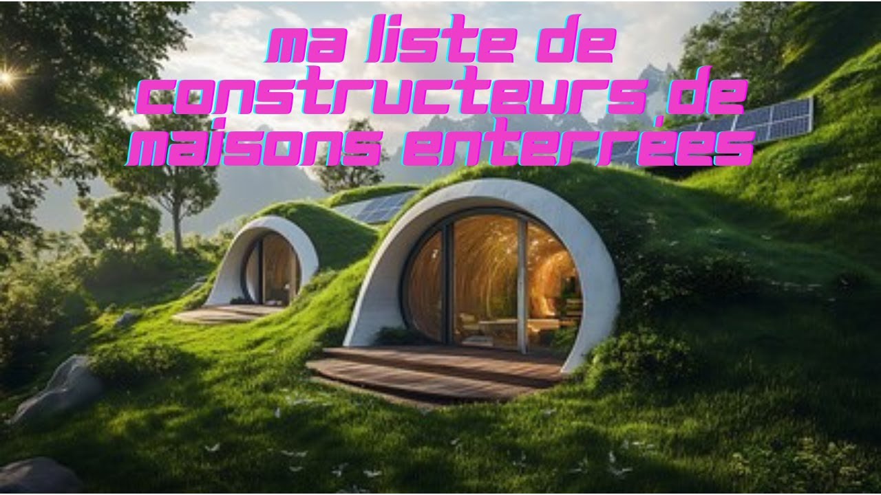 Comment trouver un constructeur de maison enterrée ?