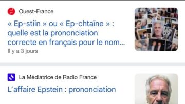 Jean-Luc Mélenchon antisémite? Epstein ou Ep-stiin (Ridicule les médias sont en boucle sur ça )