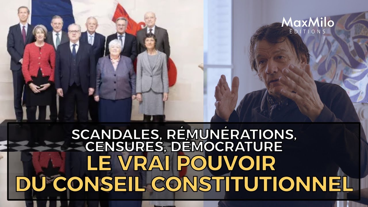 L’ENQUÊTE SAISISSANTE sur le CONSEIL CONSTITUTIONNEL- Yvan Stefanovitch – “Des sages pas très sages”