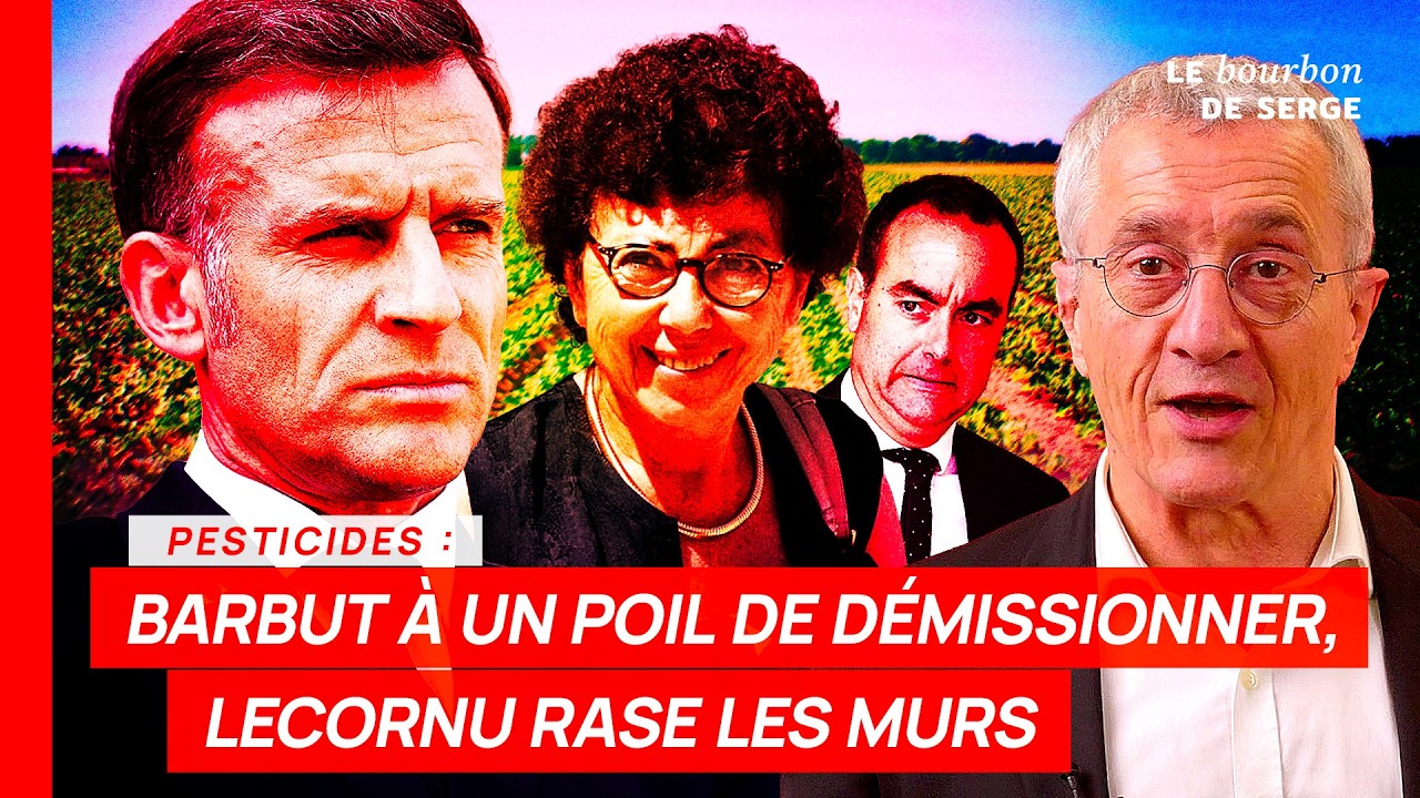 Retour des pesticides, loi de surveillance des réseaux sociaux