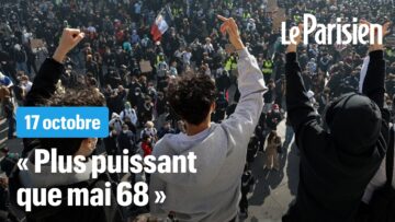 Fanfares, chaos et pillages : le 17 octobre heure par heure