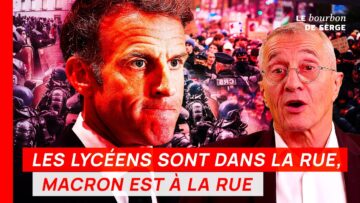 Les lycéens sont dans la rue, MACRON EST À LA RUE